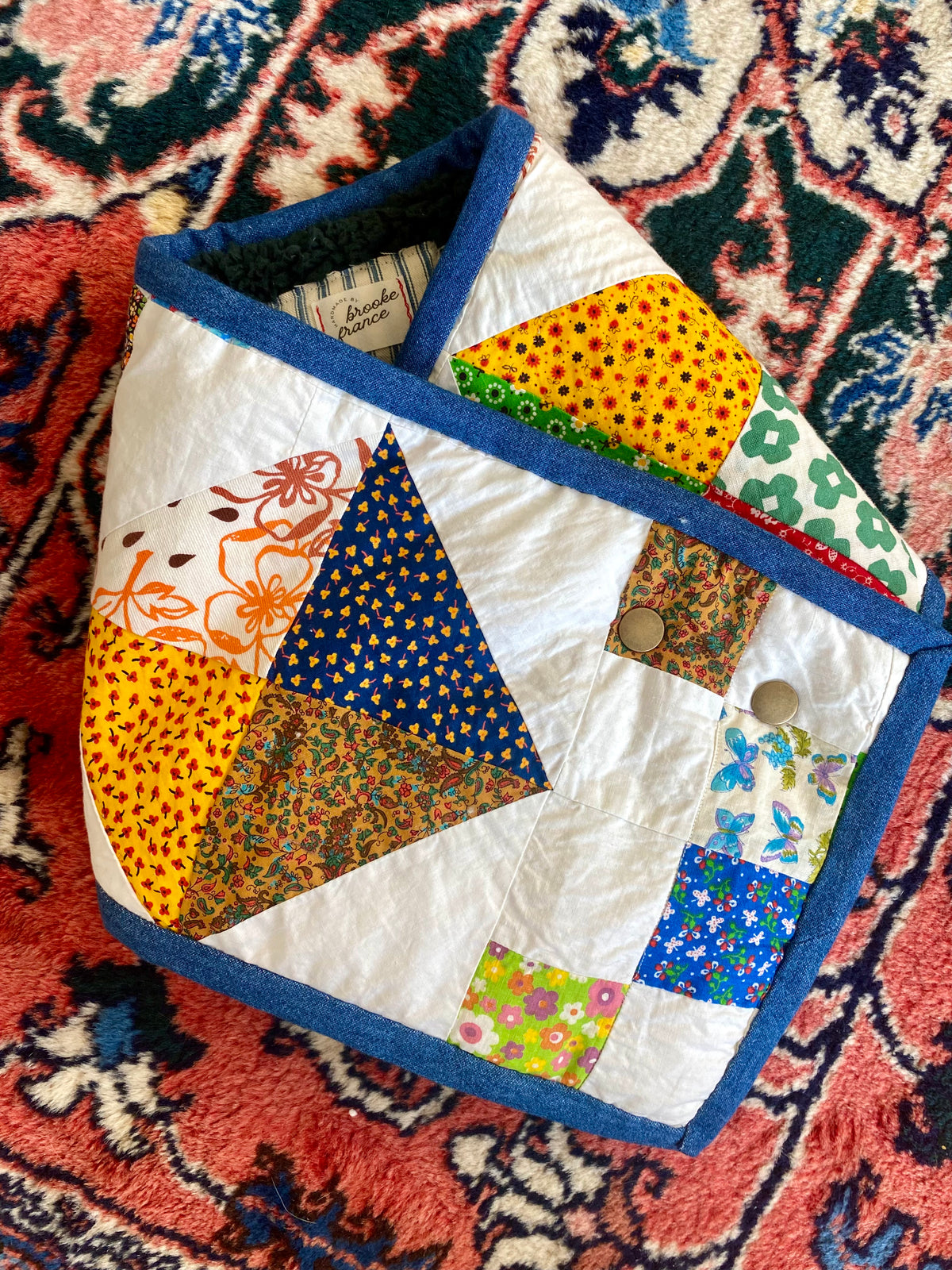 Stay Scarf: Quilted Patchwork