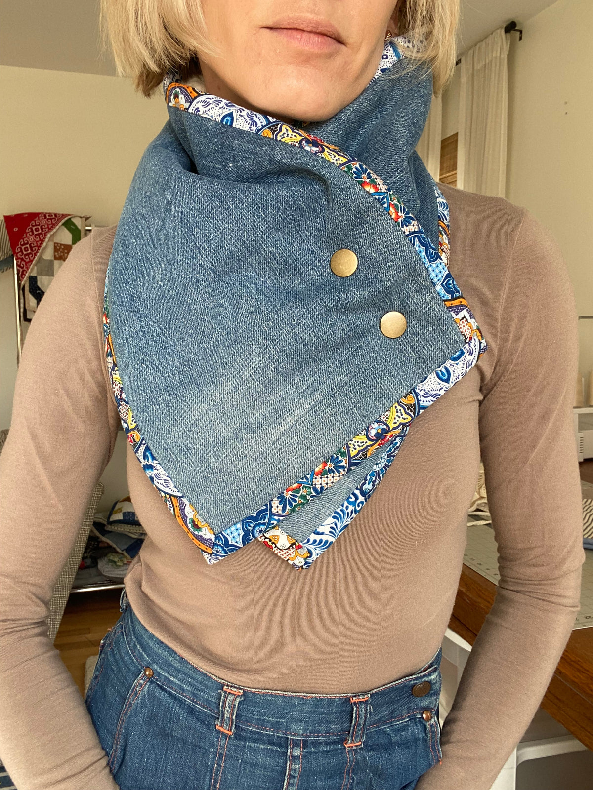 Stay Scarf: Denim