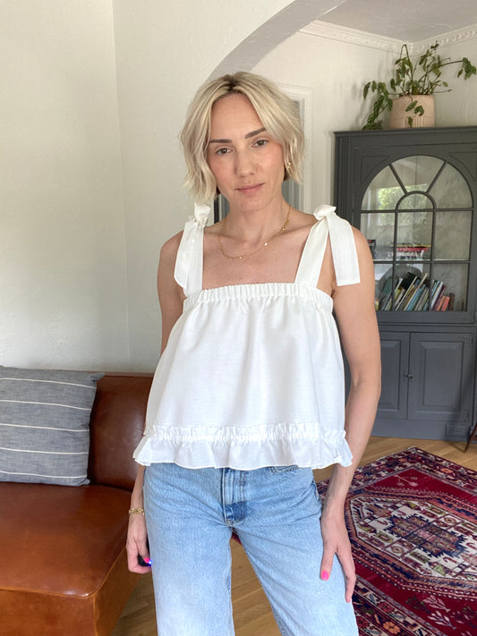 Handmade Ruffle Blouse