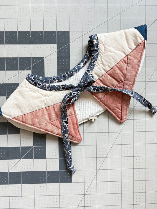 Reversible Fashion Collar - Eyelet/Quilt