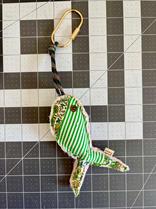 Fish Bag Charm: Amber Eye