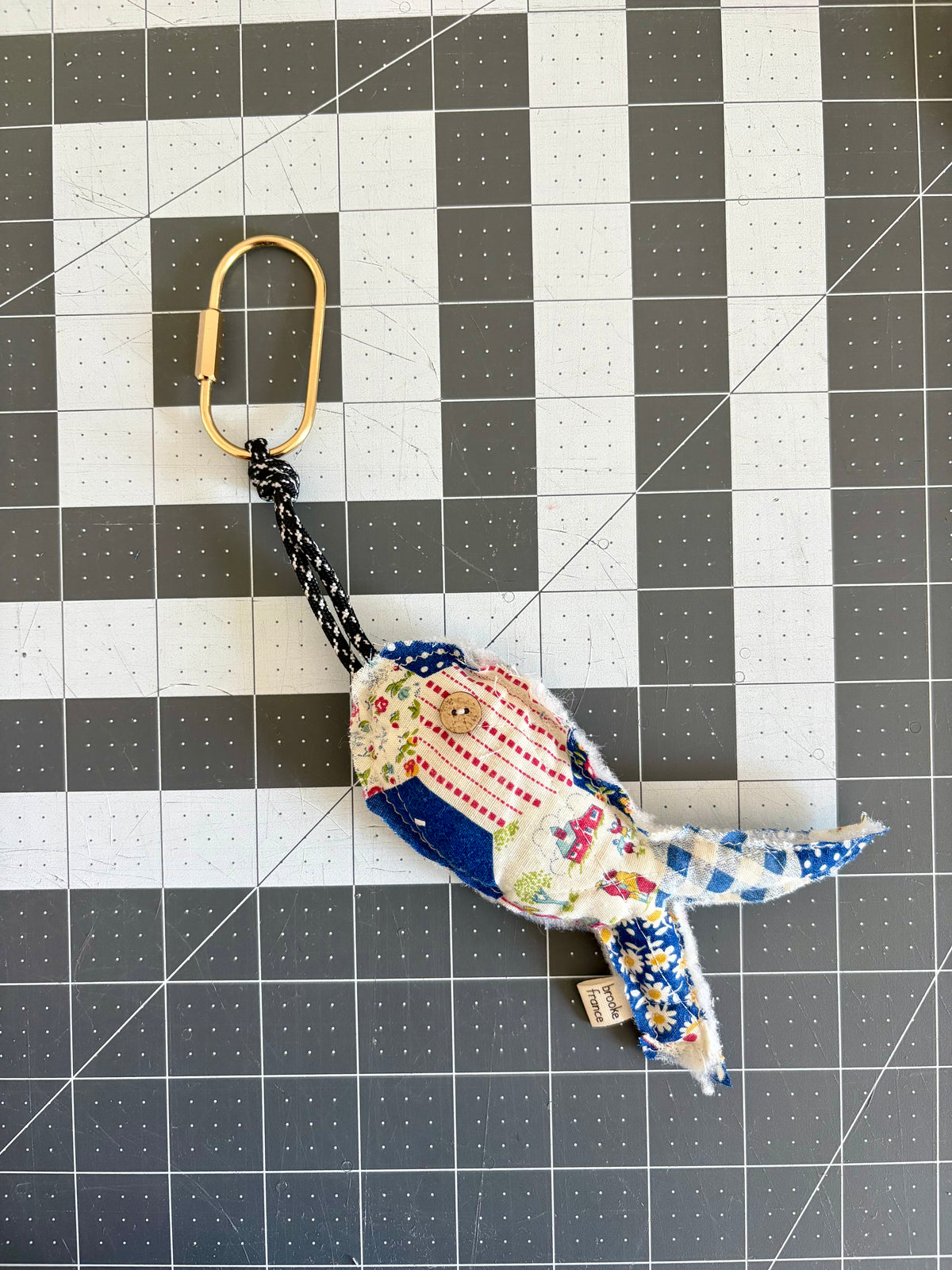 Fish Bag Charm: Farm Scene