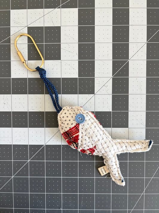 Fish Bag Charm: Primitive