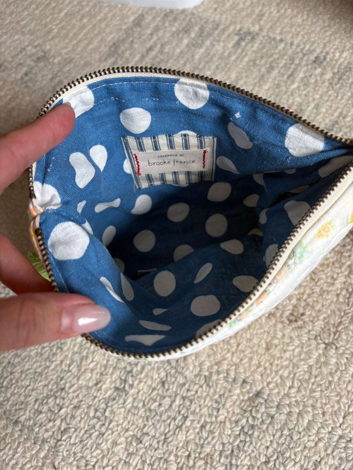 Clutch: Wedding Ring Quilt